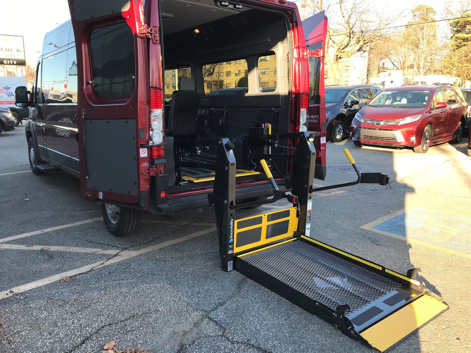 accessible RAM Promaster