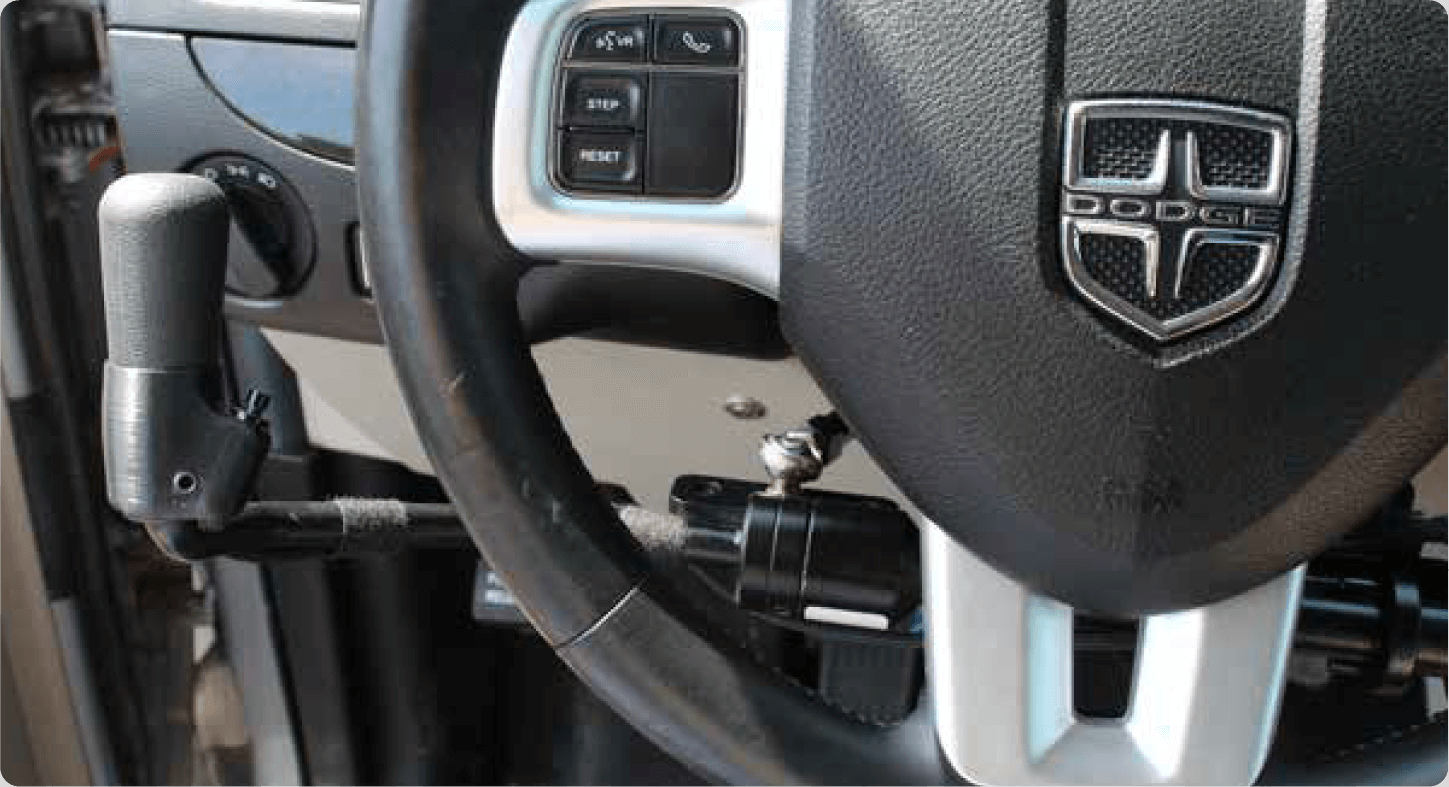 Dodge Caravan hand controls