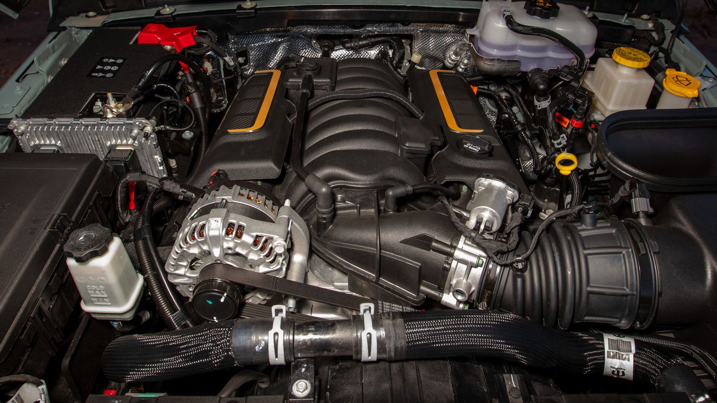 2026 Jeep Wrangler - detailed view of the 2026 Jeep Wrangler engine bay components - Cooksville Dodge - New car dealership in Mississauga, Ontario