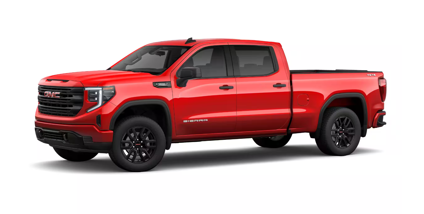 2026 GMC Sierra 1500 - a red 2026 GMC Sierra 1500 Crew Cab against a white background - City Chevrolet, Buick, GMC - New car dealership in Toronto, Ontario