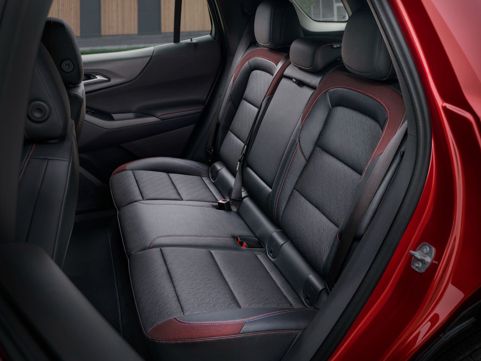 2026 Chevrolet Equinox RS - interior view of the rear seats in a 2026 Chevrolet Equinox RS - Humberview Chevrolet Buick GMC - New car dealership in Toronto, Ontario