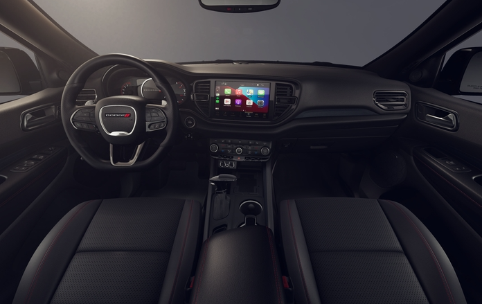 2026 Dodge Durango - interior view of the 2026 Dodge Durango's dashboard and infotainment system - Cooksville Dodge - Dodge new car dealership in Mississauga, Ontario