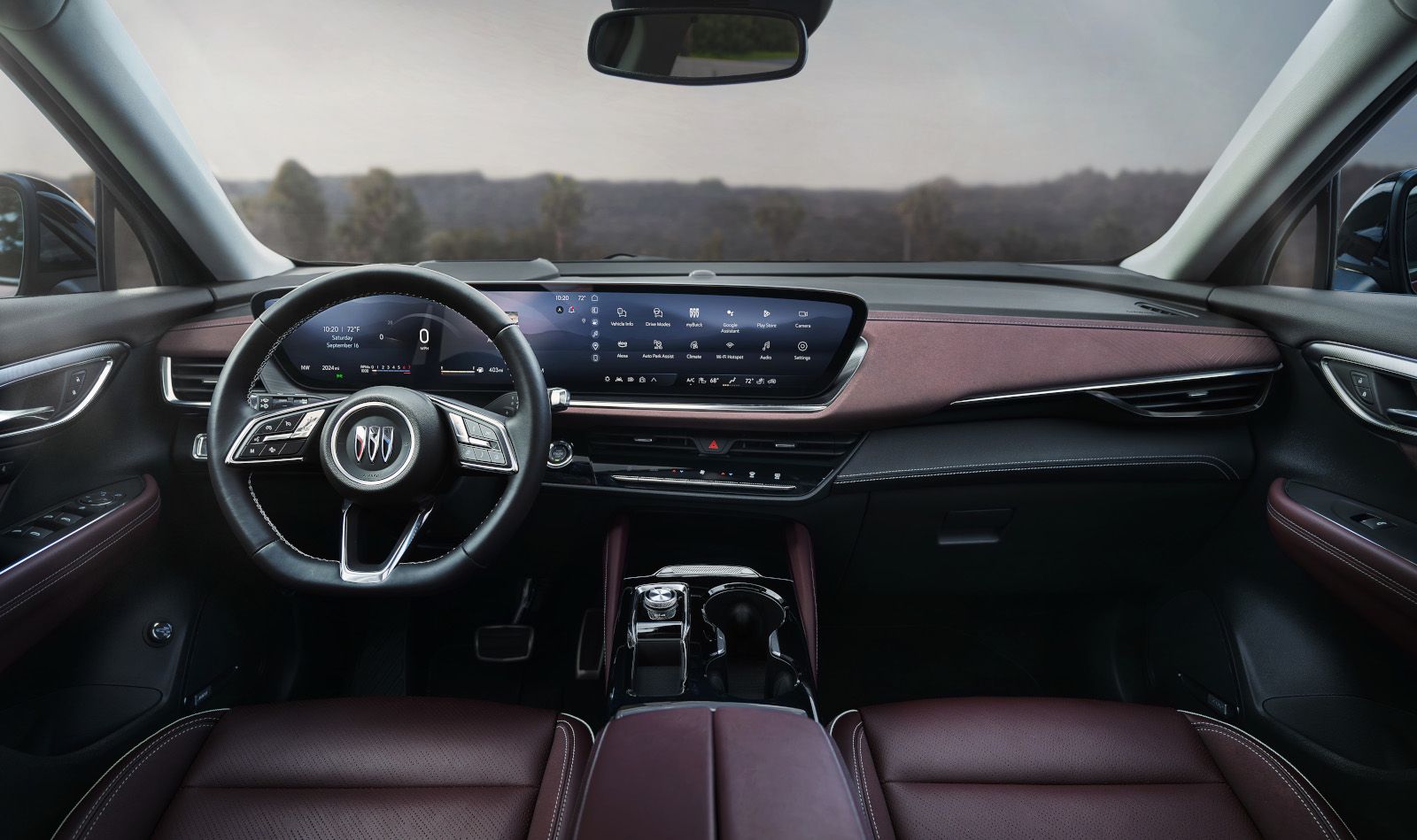 2026 Buick Envision - interior view of the 2026 Buick Envision dashboard and ultrawide infotainment display - Humberview Chevrolet, Buick, GMC - Buick new car dealership in Toronto, Ontario