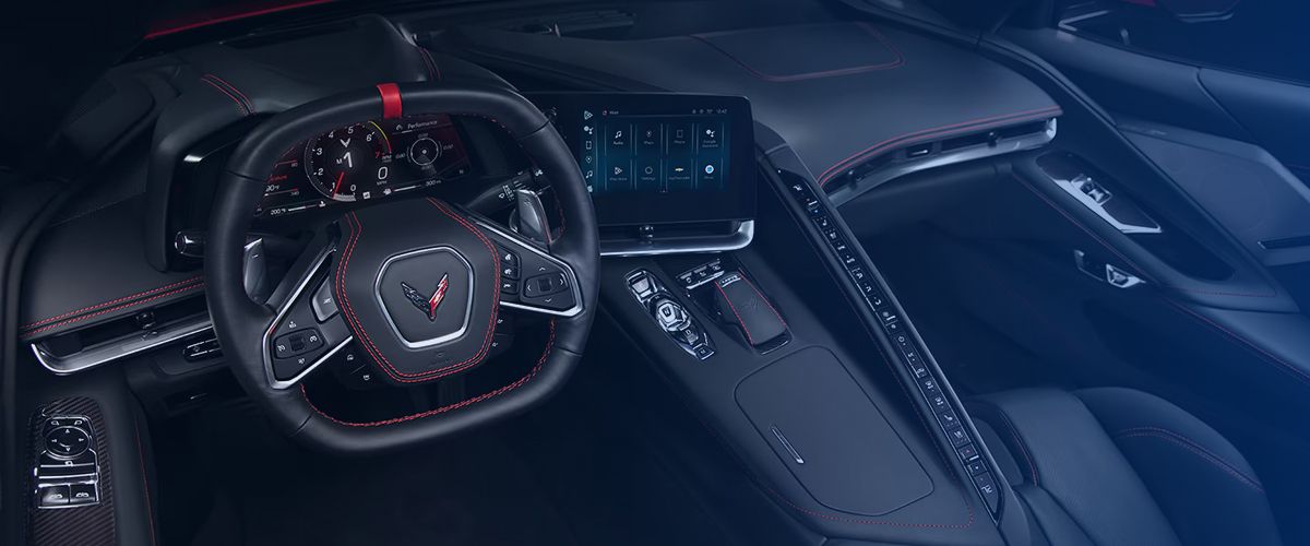 Luxurious. Driver-focused. High-tech. Ergonomic. Refined. Premium. Comfortable. Stylish. Modern. Sporty. Minimalist. Sophisticated. Customizable. Leather-wrapped. Digital. Immersive. Ambient. Advanced. Bold. Innovative.