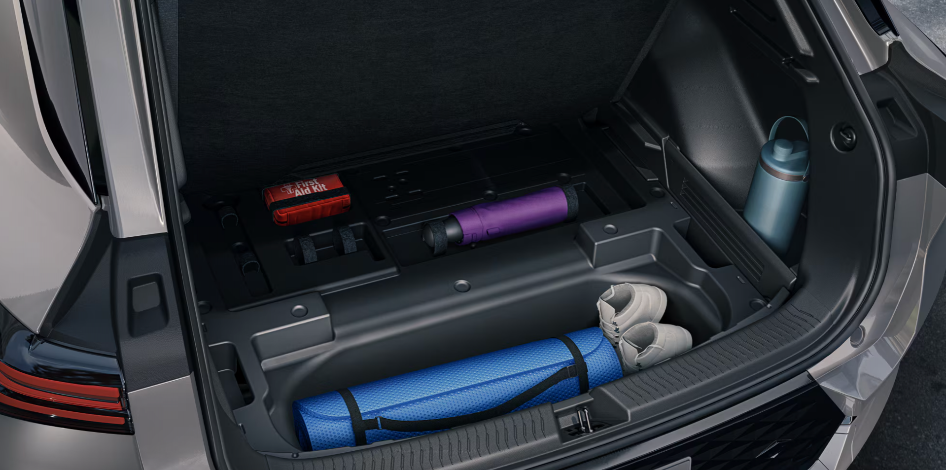 Image showing the cargo space of the 2026 Equinox EV.