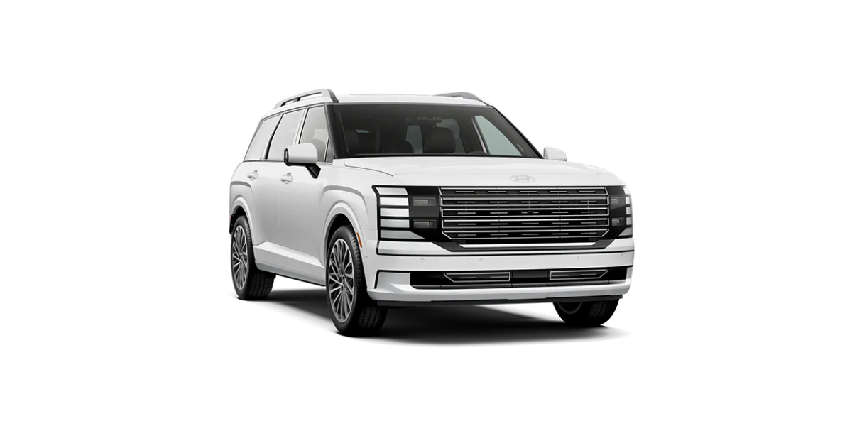 The 2025 Hyundai PALISADE NHL® Edition in matte Creamy White