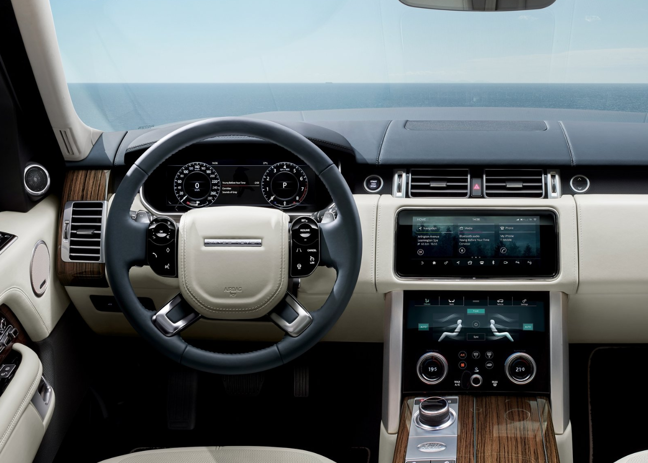 2018 range rover - steering wheel