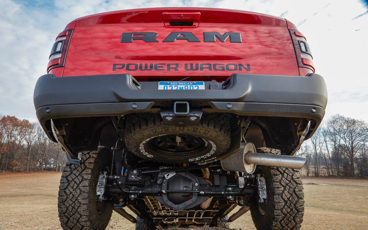 rear view of a 2022 RAM 1500