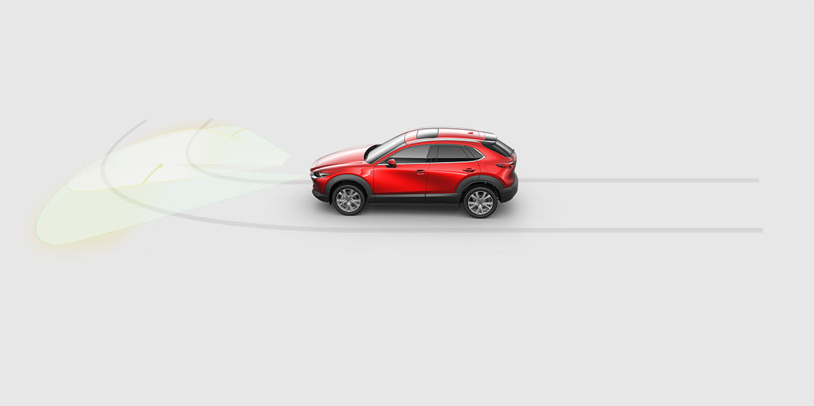 Mazda i-Activsense Safety Features ADAPTIVE FRONT-LIGHTING SYSTEM