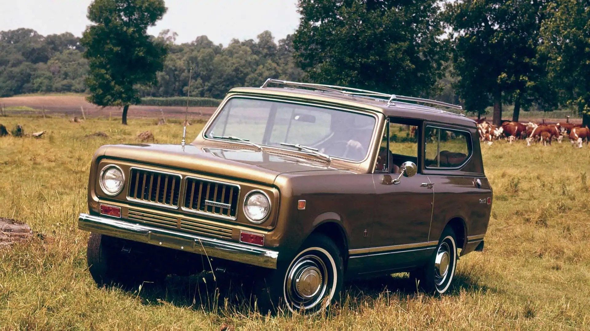 This is an original Scout 4x4 of the 1960s.