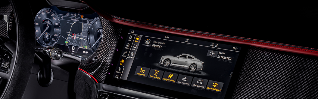 The Bentley Continental GT Speed Technology