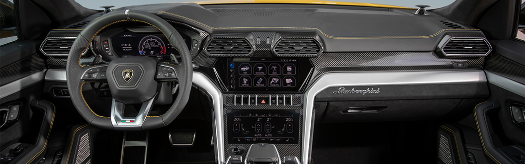 The Lamborghini Urus Interior