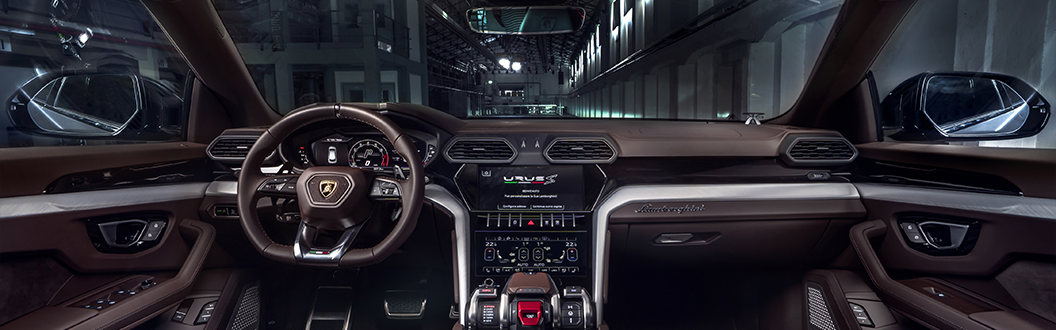 The Lamborghini Urus S Interior