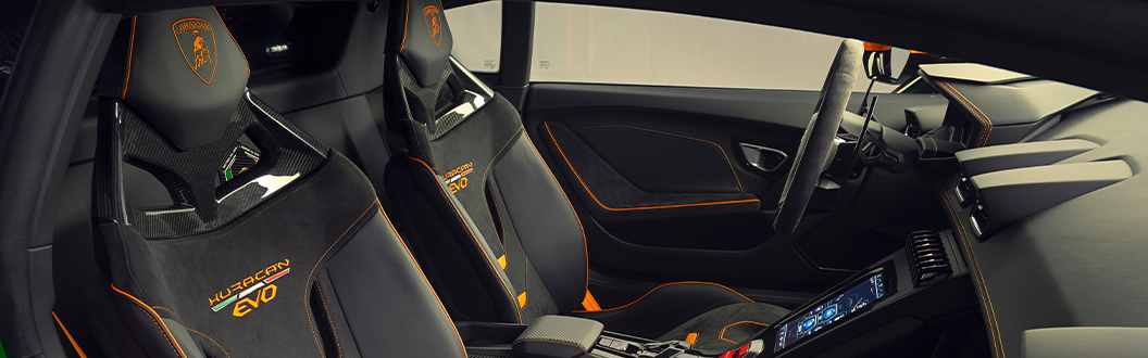 The Lamborghini Huracan EVO Interior