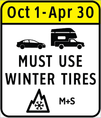 british columbia winter tire requirement