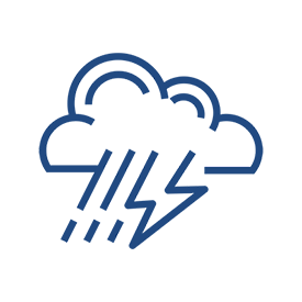 Cloud with lightning and rain. Assistance in critical situations. OnStar Assistance Service. OnStar Emergency Resources. OnStar Driving Directions. Shelter. Extreme Weather Conditions. Critical Situation. OnStar Safety. OnStar Emergency. OnStar Roadside Assistance. OnStar at Baie-Comeau GM.