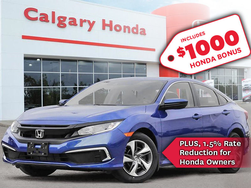 Special offer includes $1,000 Honda bonus