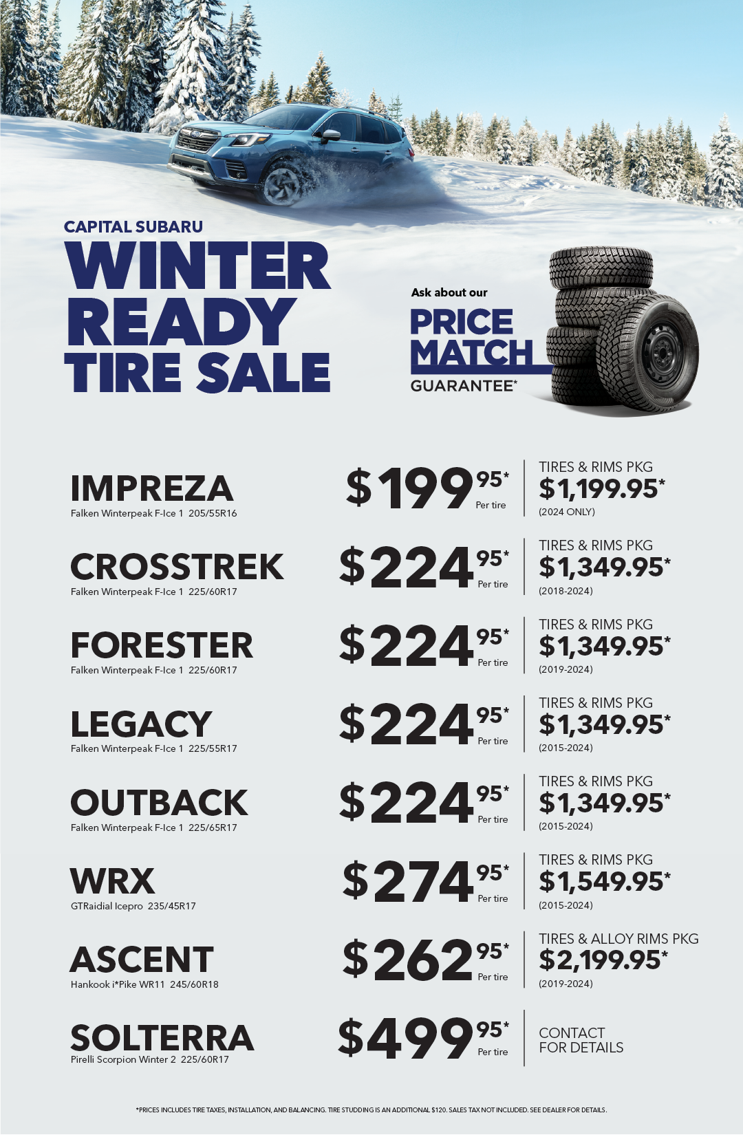 Get Ready for the Winter Sale!