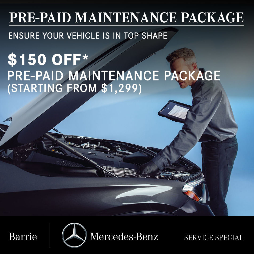 Service Specials - Pre-paid Maintenance Package