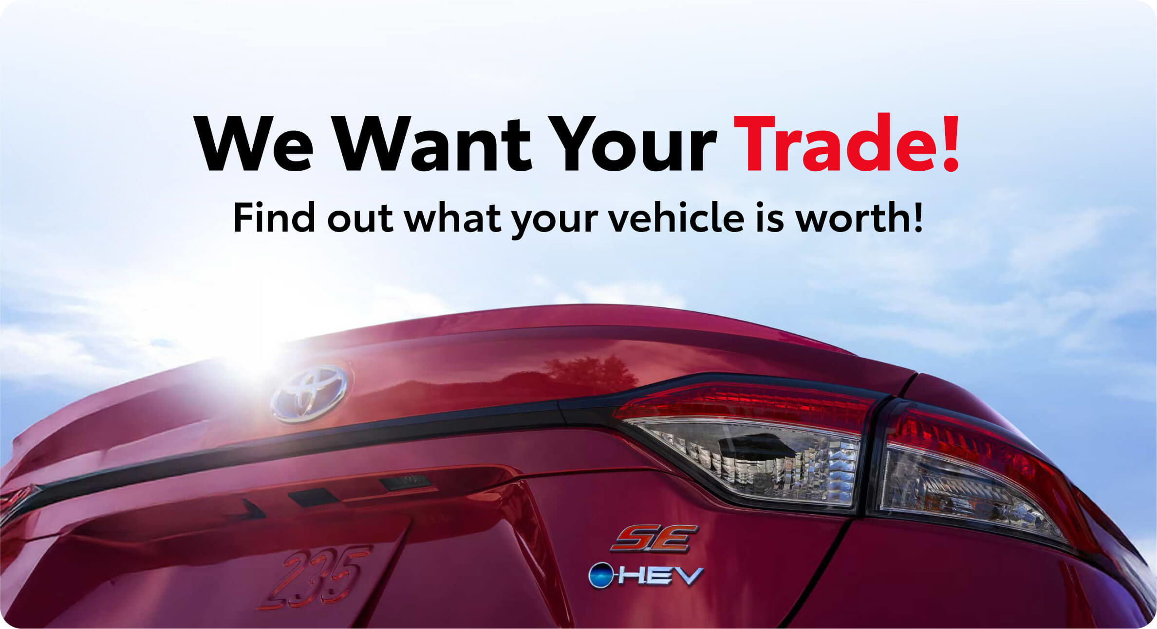 Trade-in at Goderich Toyota