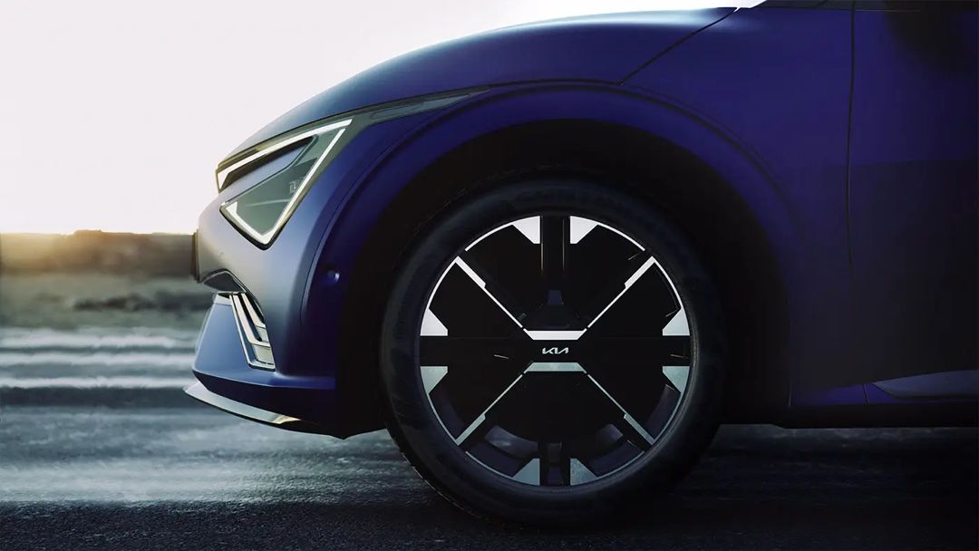 Roue du Kia EV6 2025.