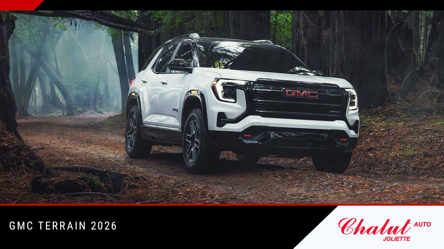 2026 GMC Terrain at Chalut auto: everyday space, comfort and technology