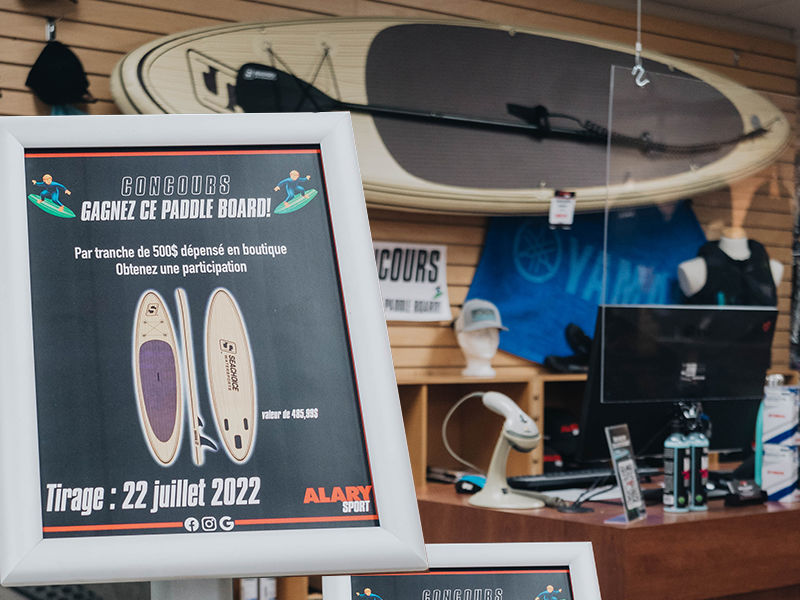 Concours - Gagnez ce Paddle Board