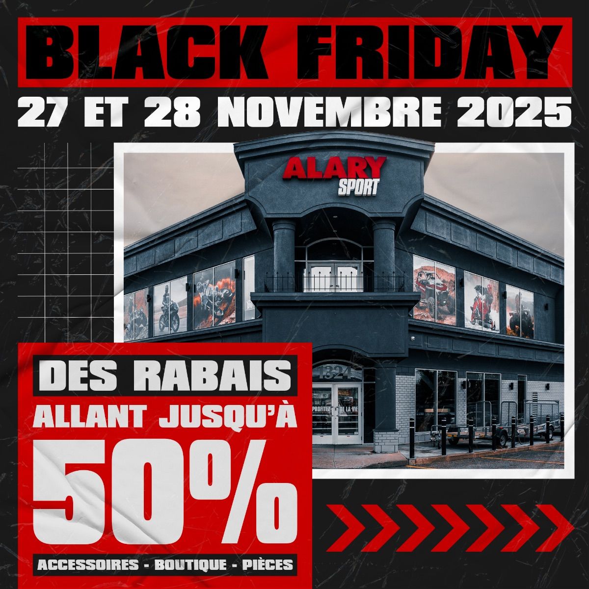 Le Black Friday Alary Sport 2025