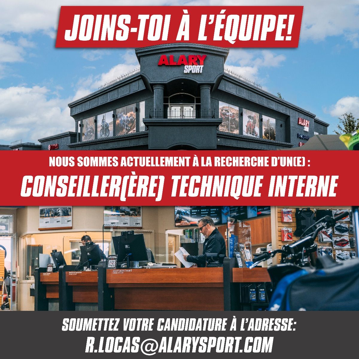 conseiller(ère) technique à l’interne