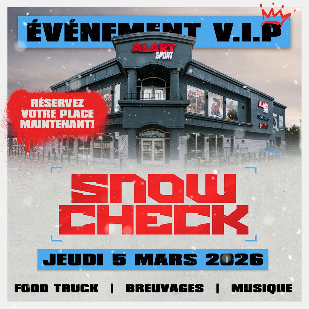 Événement V.I.P Snowcheck Alary Sport 2026
