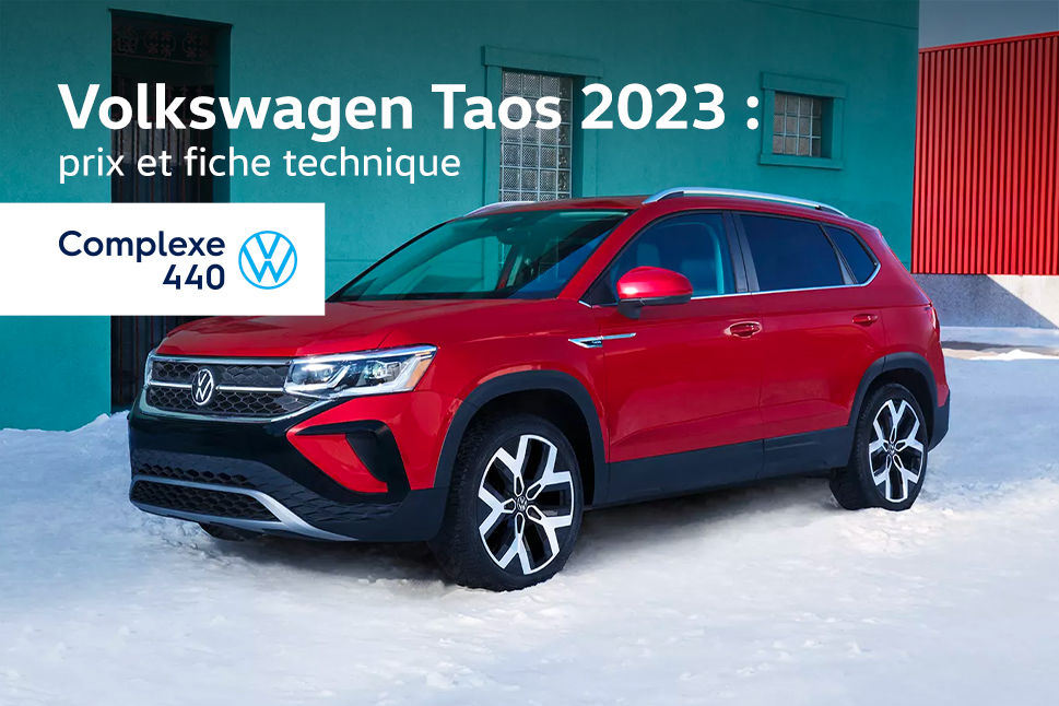 image bannière VW Taos 2023: prix et fiche technique
