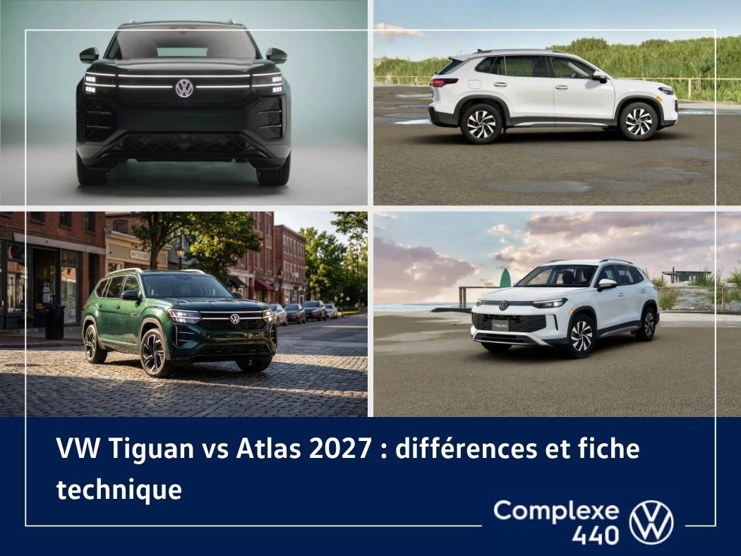 2027 VW Tiguan vs. 2027 VW Atlas: differences and spec sheet