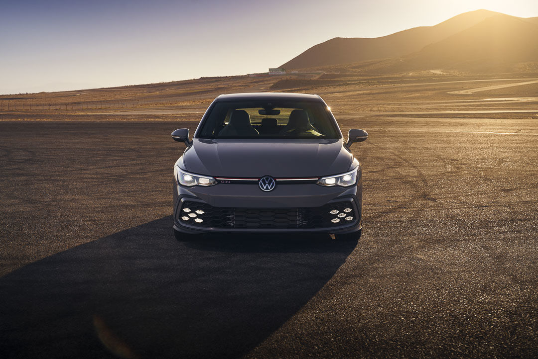 front view of the 2022 Volkswagen Golf GTI