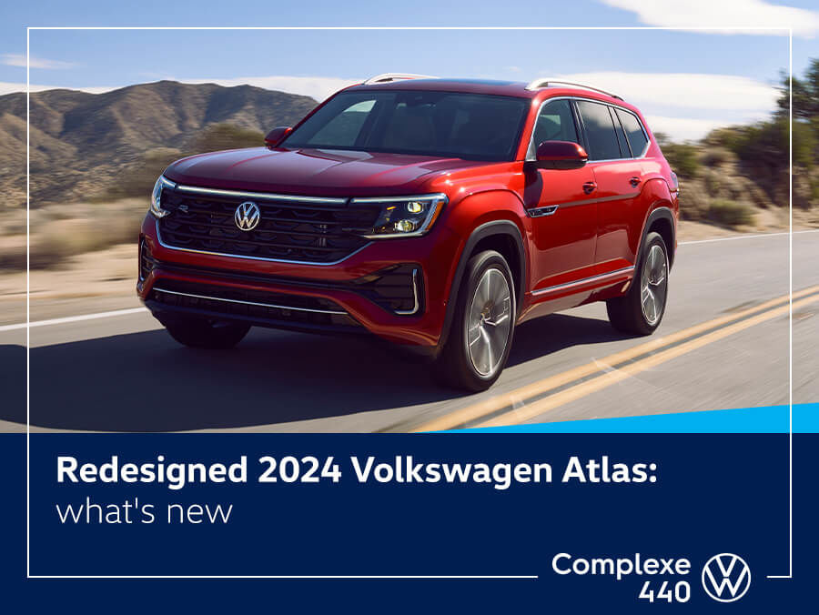 Redesigned 2024 Volkswagen Atlas : what's new