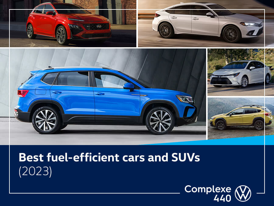 Best fuel-efficient cars and SUVs (2023).
