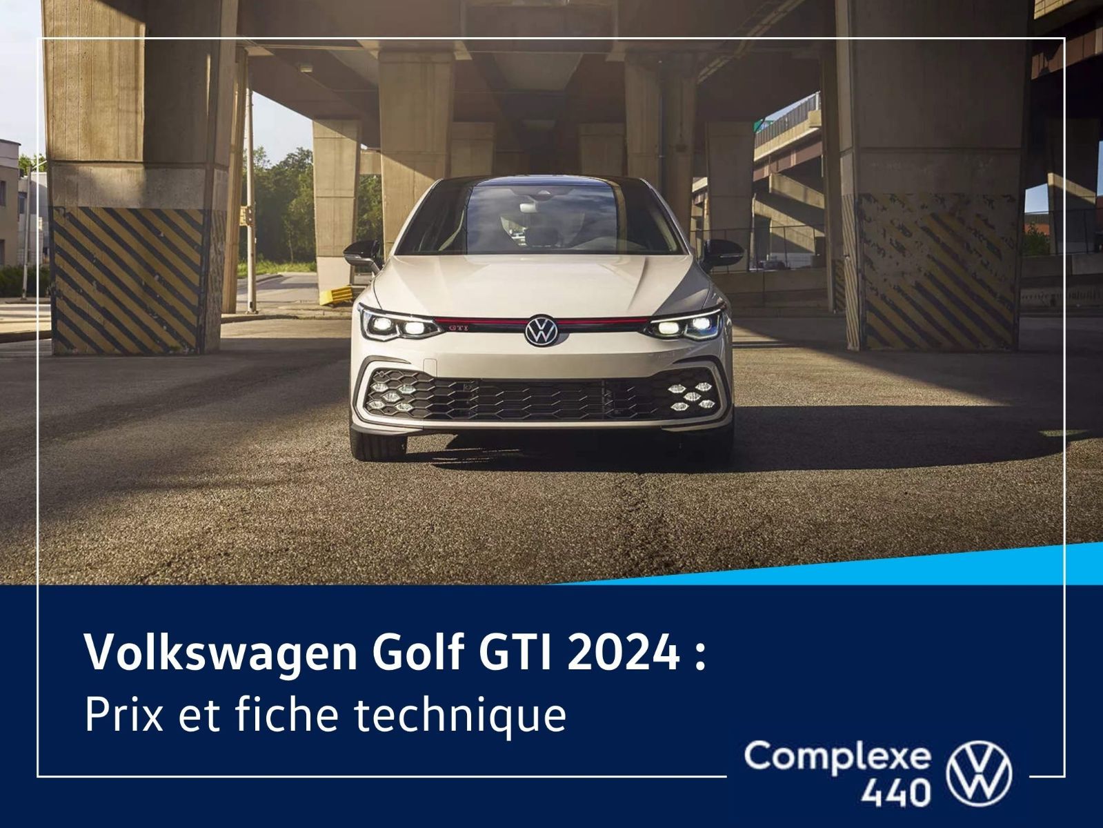 image entête - Golf GTI 2024 Prix et fiche technique