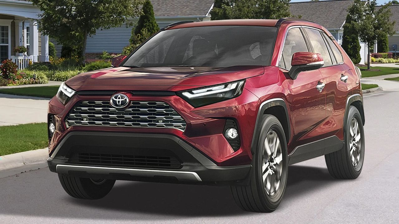 front side view of a 2025 Toyota RAV4