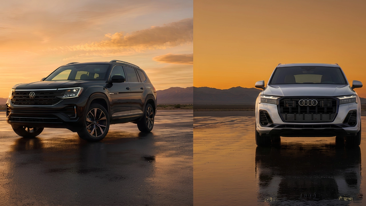 2026 Volkswagen Atlas or Audi Q7: the differences