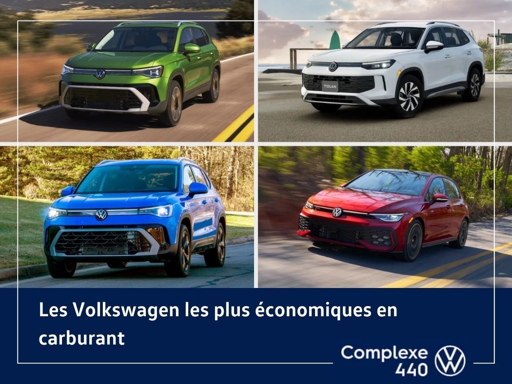 Les Volkswagen les plus économiques en carburant