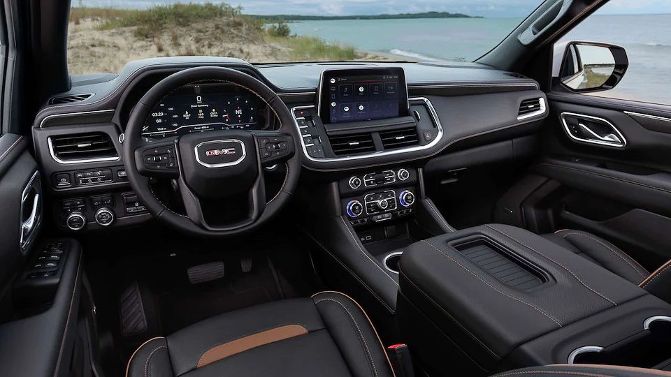 Cache De Console Centrale GMC Yukon Denali 2007-2014 - Simili Cuir Cachemire - Remplacement Direct