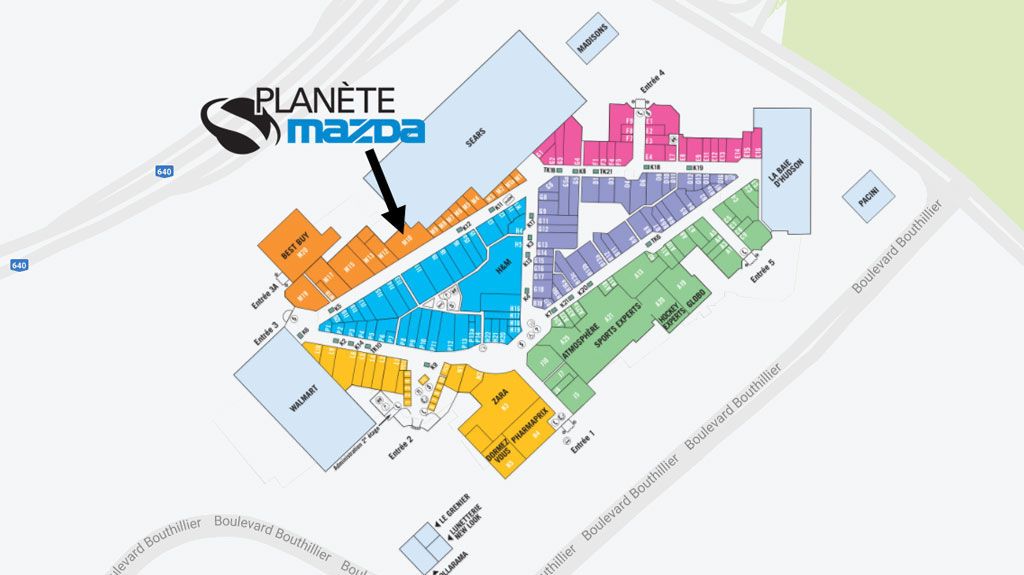 Planète Mazda at Place Rosemère