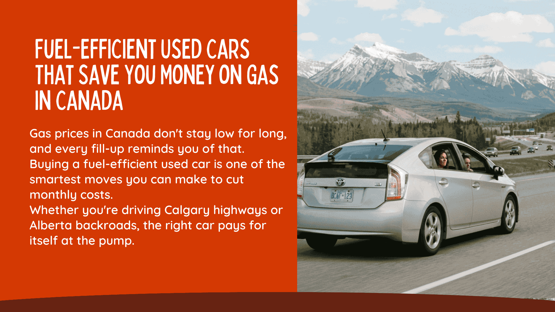 Fuel-Efficient Used Cars That Save You Money on Gas in Canada