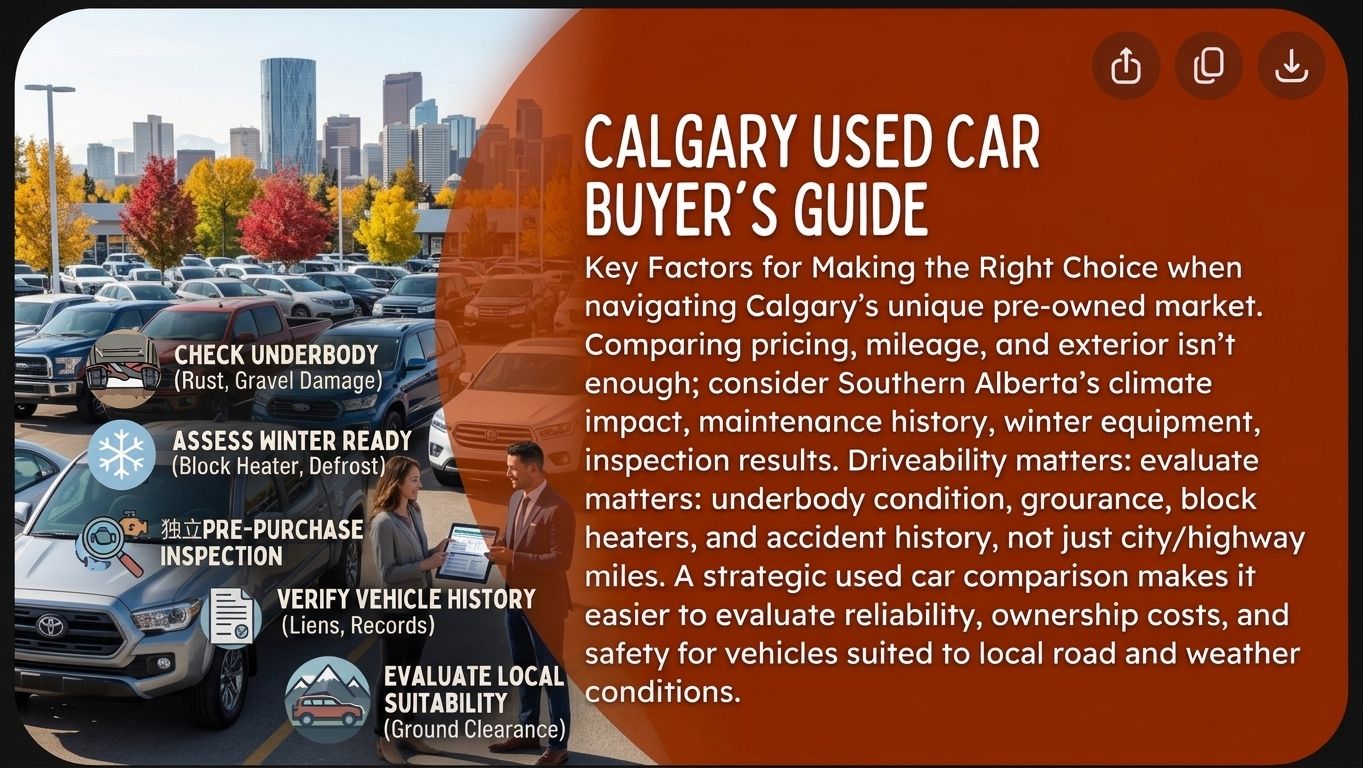 How to Compare Used Cars in Calgary: The Ultimate Pre-Owned Vehicle Guide
