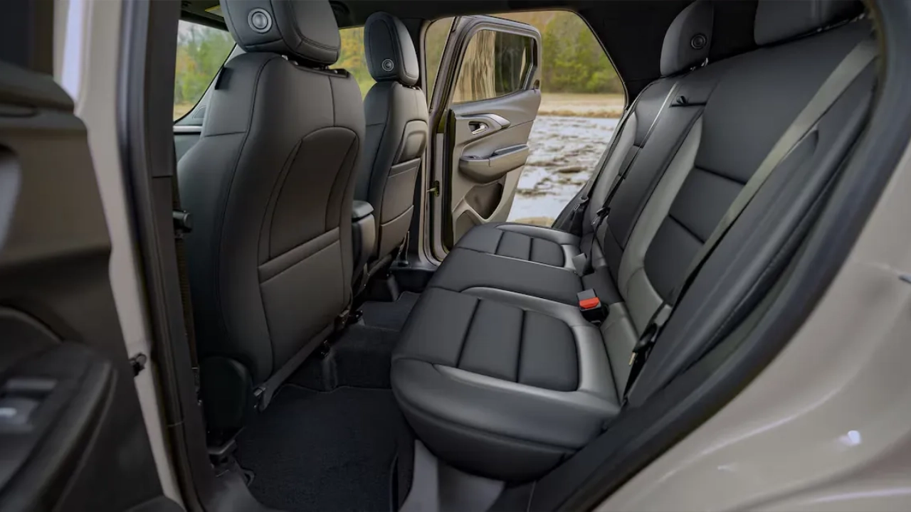 vue de l'habitacle d'un Chevrolet Trailblazer 2026