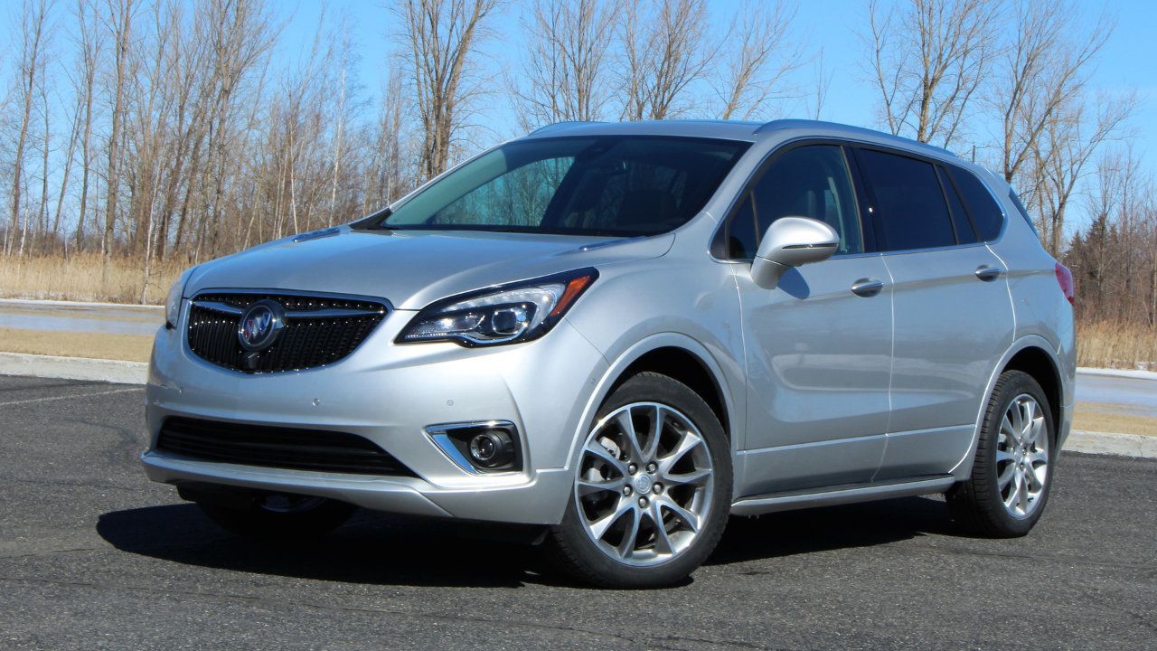 vue latérale avant d'un Buick Envision 2019