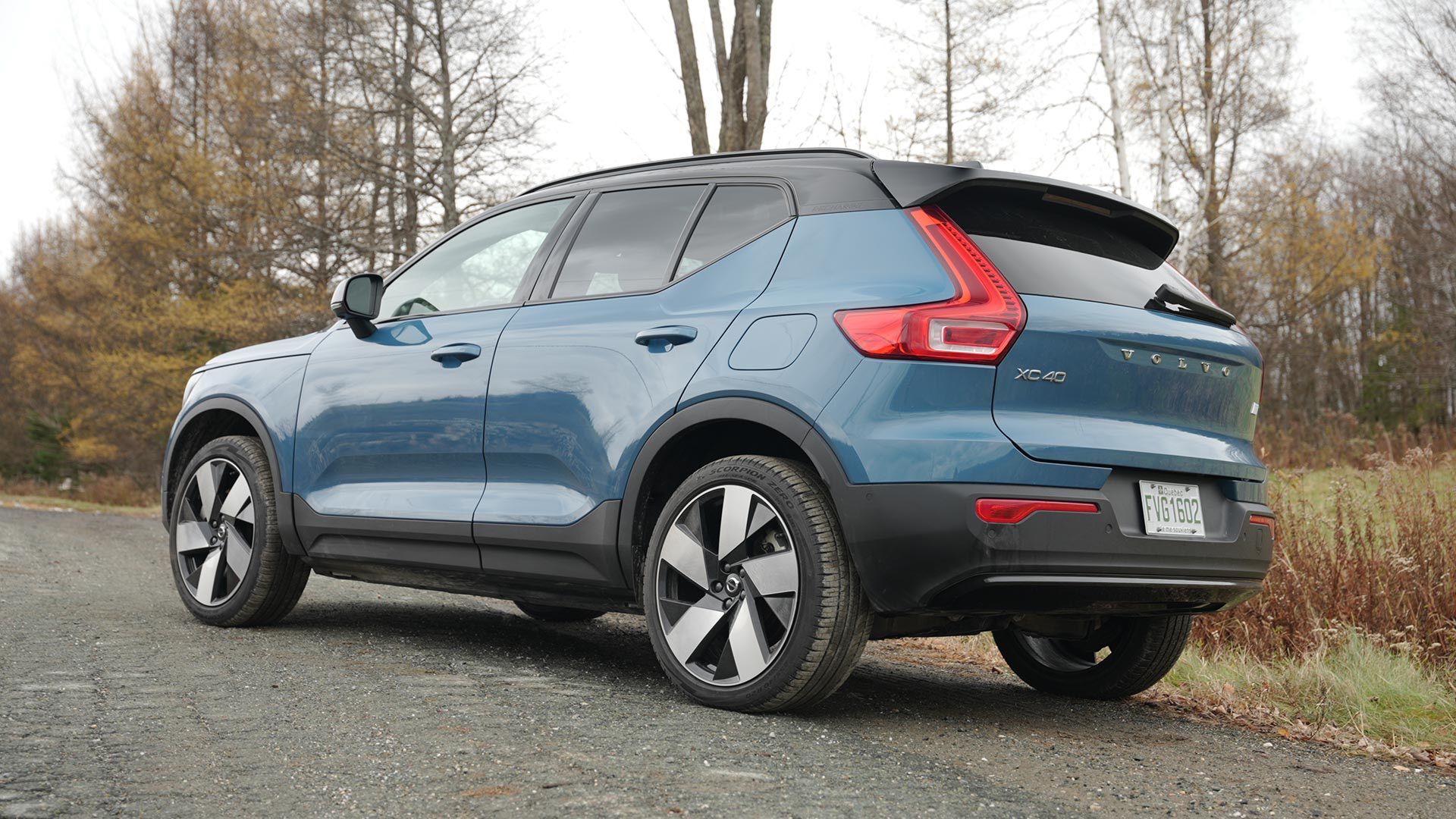 Essai du nouveau Volvo XC40 Recharge 2024 Volvo Sherbrooke