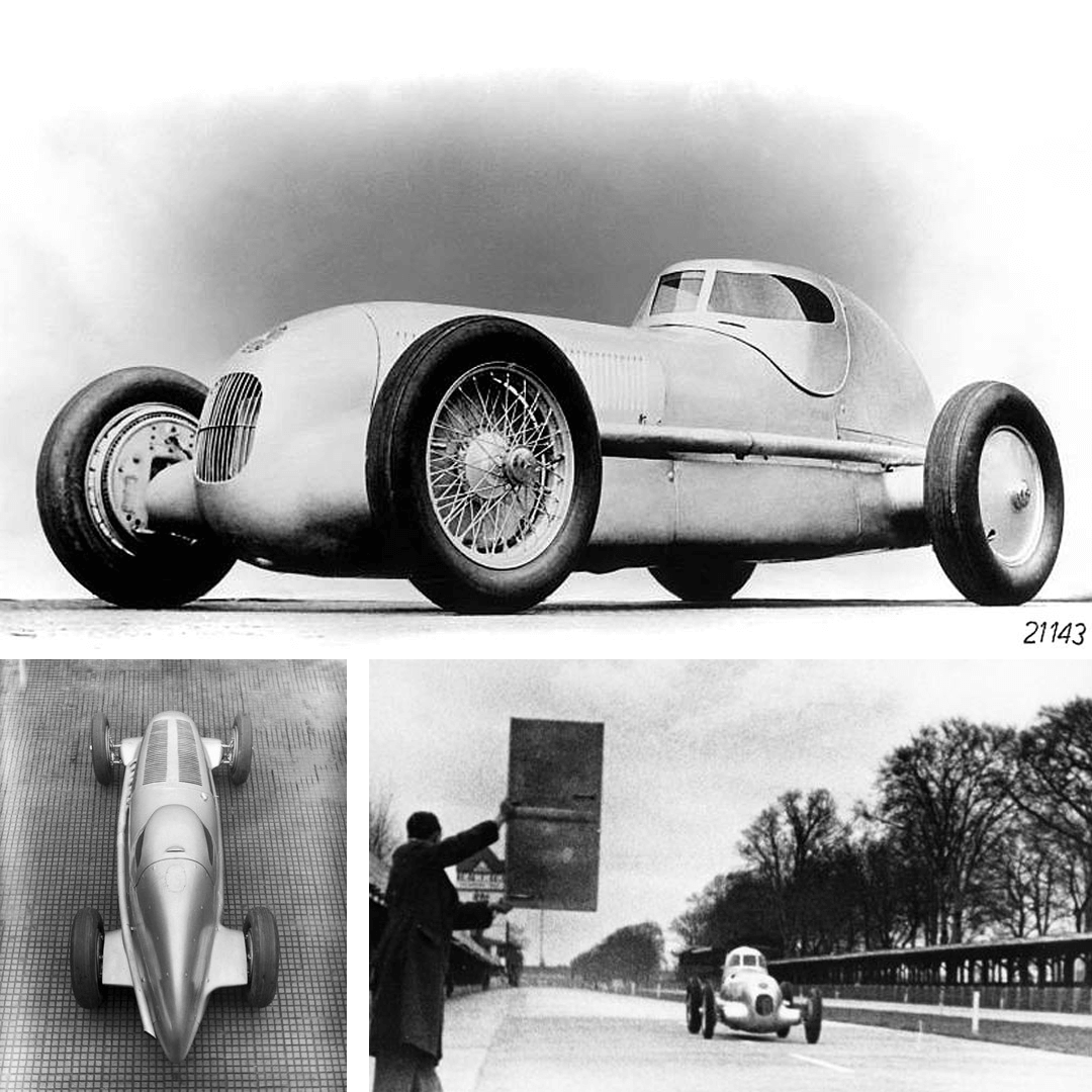 Page d'histoire Mercedes W25 1934