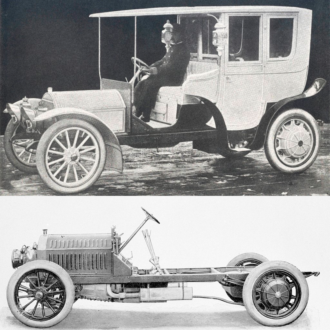 La première Mercedes à moteur électrique