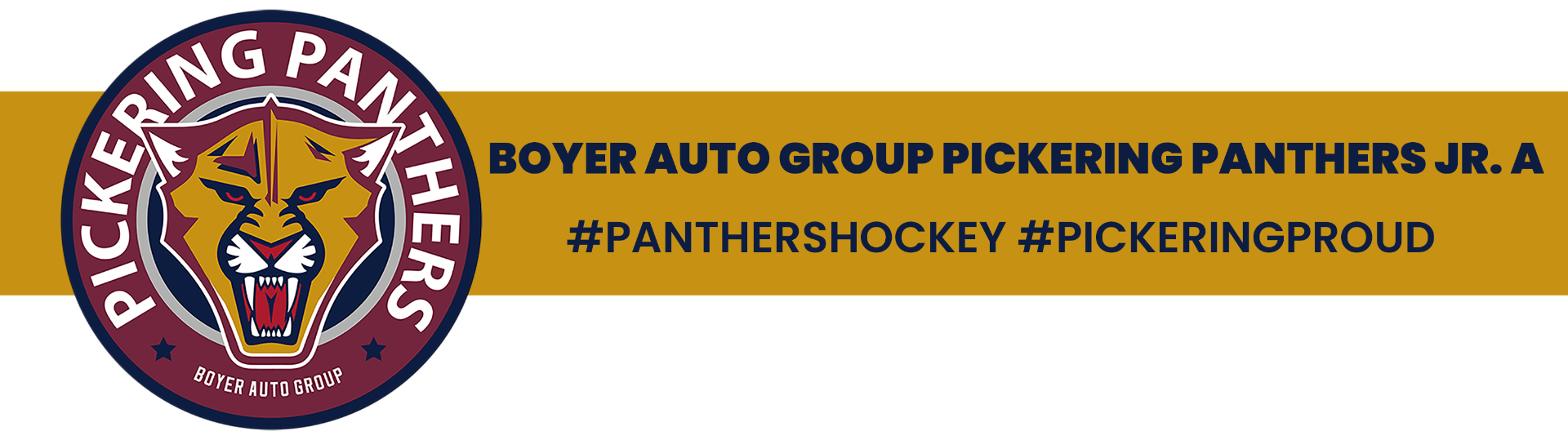 THE BOYER AUTO GROUP PICKERING PANTHERS JR A. HOCKEY CLUB