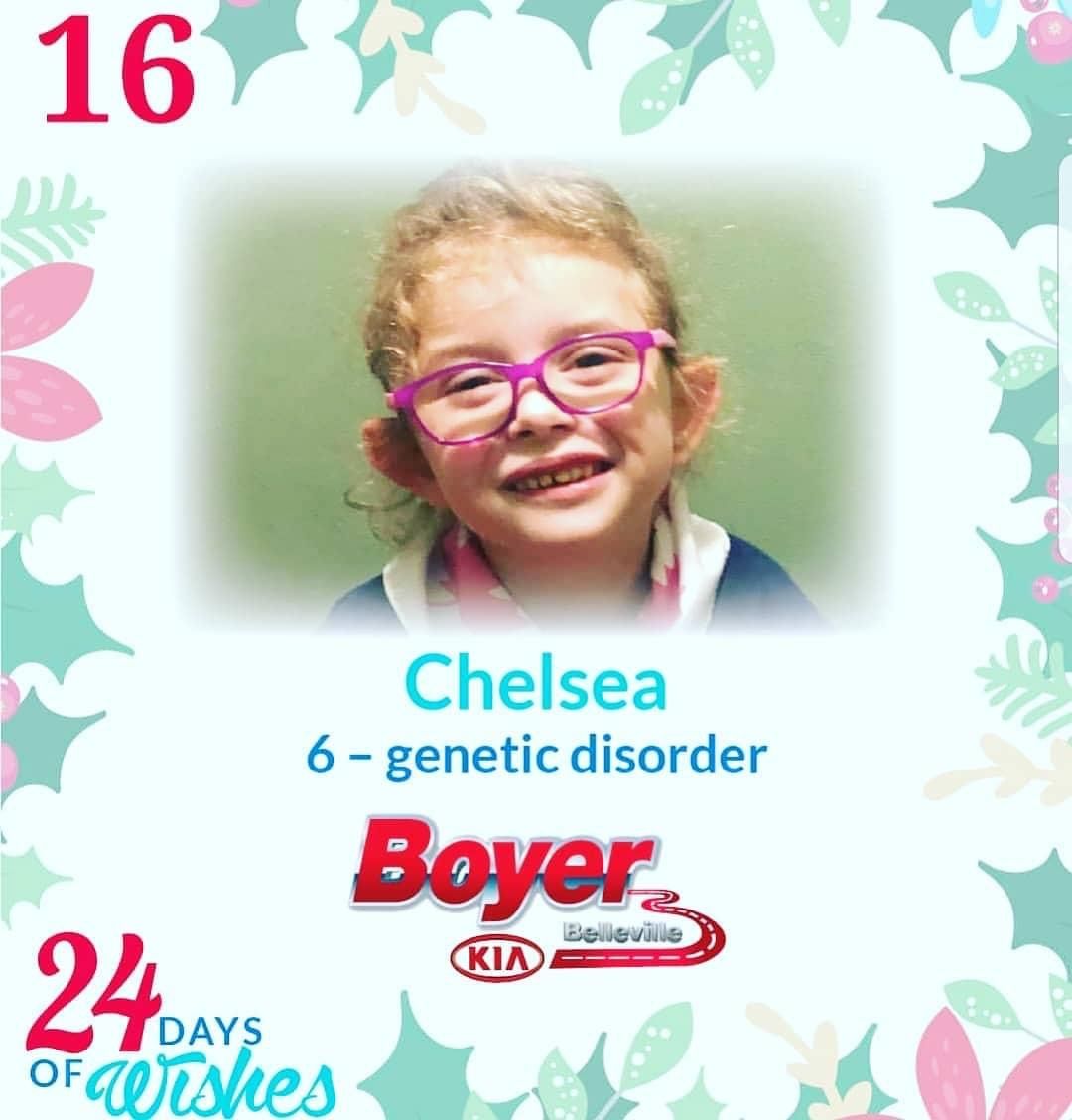 Boyer Kia & Children's Wish Grant Chelsea Her Wish